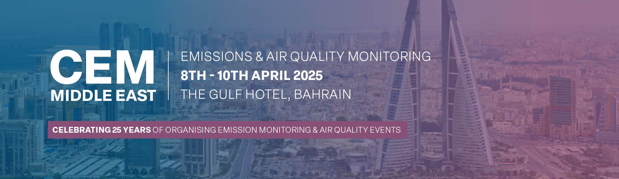 CEM Middle East 2025 conference banner